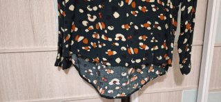 Camisa estampada mujer
