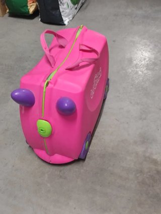 Maleta infantil Trunki rosa y morada