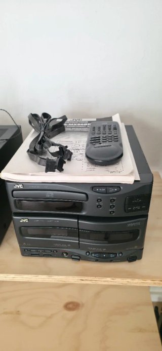 Stereo JVC CA-MXS6BK