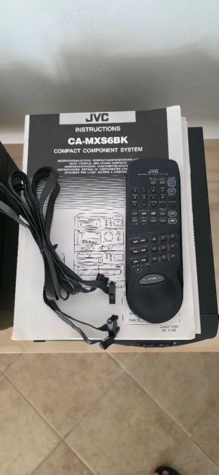 Stereo JVC CA-MXS6BK