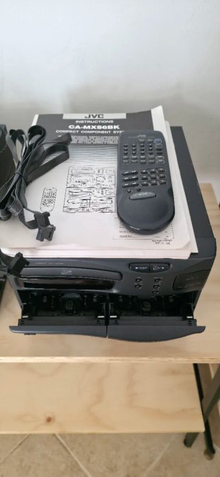 Stereo JVC CA-MXS6BK