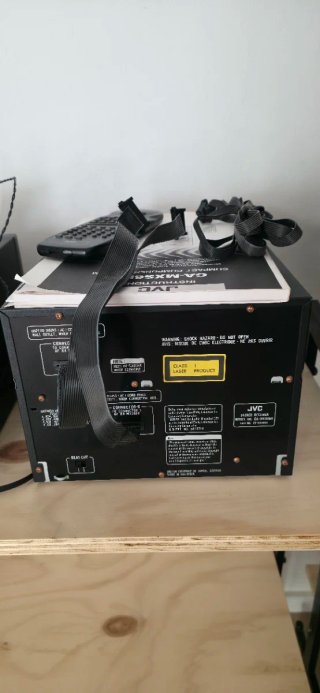 Stereo JVC CA-MXS6BK
