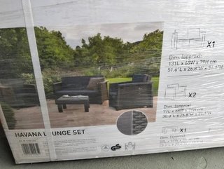 Keter Conjunto de jardín Havana Lounge 4 personas