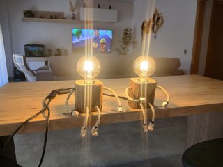 Lámparas Decorativas Originales Madera