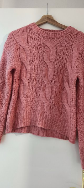 Jersey rosa trenzado Primark Talla XS