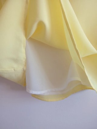 Vestido Vintage Amarillo Talla M