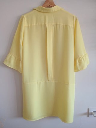 Vestido Vintage Amarillo Talla M