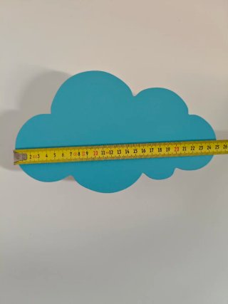 Lámpara Nube Infantil Azul