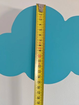 Lámpara Nube Infantil Azul