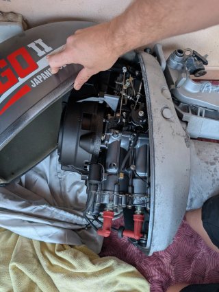 Motor fueraborda 15 CV GOII