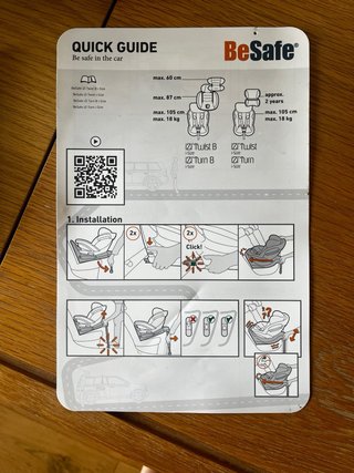 Silla de coche BeSafe iZi Twist B i-Size ISOFIX gi