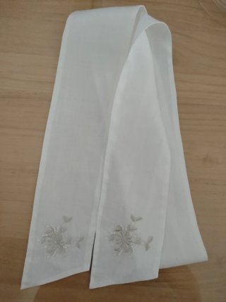 Vestido blanco con bordados