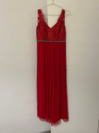 Vestido rojo invitada boda