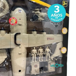 Set Juguetes Militar Avión Héroes