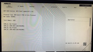 Placa Base ASRock X870 Steel Legend WiFi Blanca