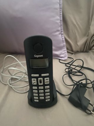 Teléfono Gigaset Negro y Gris
