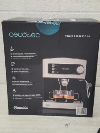 Cecotec Cafetera Express Manual 20 bares