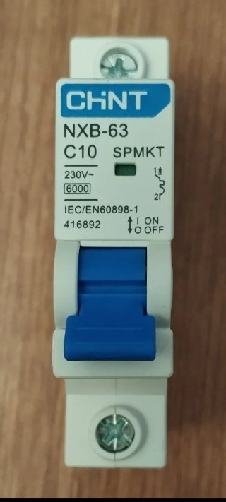 Magnetotérmico CHNT NXB-63 C10