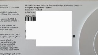 Apple Watch SE 44mm GPS