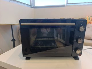 Horno de sobremesa negro