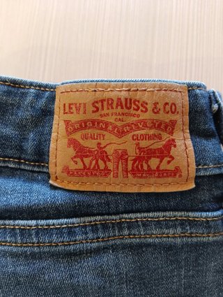 Jeans Levis Donna Mid Rise Skinny Tg 8 W29 L32