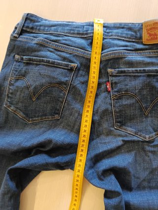 Jeans Levis Donna Mid Rise Skinny Tg 8 W29 L32