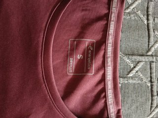Camiseta deportiva mujer rosa talla S