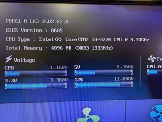 ASUS P8H61-M LX3 PLUS R2.0 + CPU