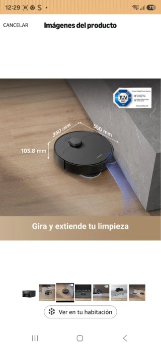 Robot Aspirador Dreame X40 Master FACTURA ORIGINAL