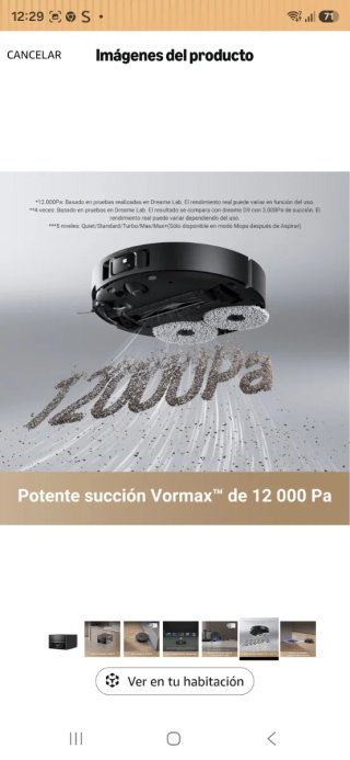 Robot Aspirador Dreame X40 Master FACTURA ORIGINAL
