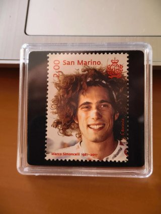 Sello Marco Simoncelli 1987-2017