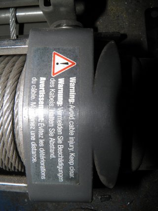Cabrestante Timbertech 12V 1350Kg 14m Cable