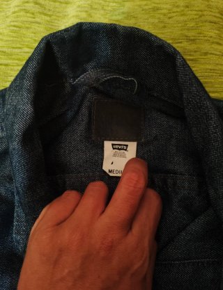 Chaqueta vaquera azul