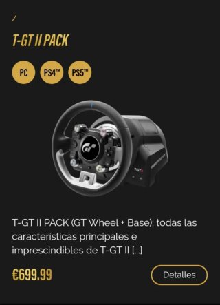 Simulador de Conducción Thrustmaster