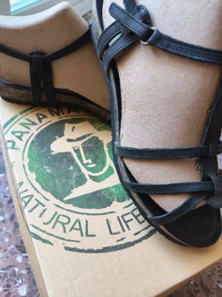 Sandalias Panamá Jack Negras