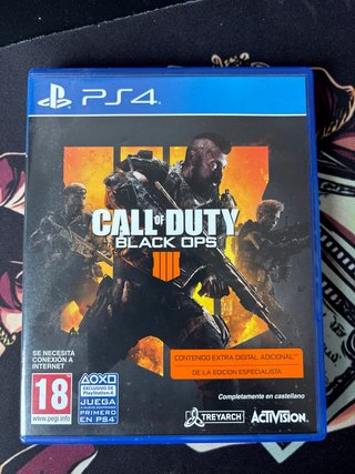 PS4 Call of Duty: Black Ops 4 y NBA 2K20