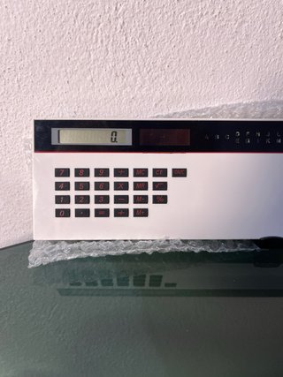 Calculadoras vintage CASIO- CONDATA Y Solar listin