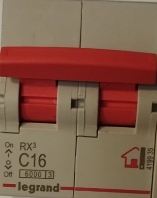Magnetotérmico Legrand RX3 C16