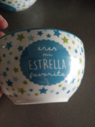 Set de 6 cuencos, Corte Inglés.