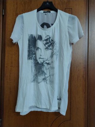 T-shirt Patrizia Pepe donna bianca