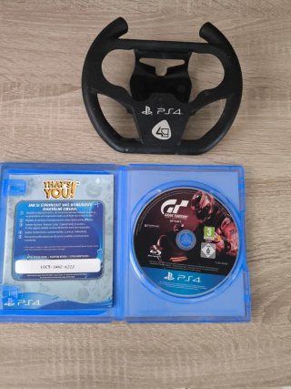 Volante PS4 Gran Turismo Sport + Juego