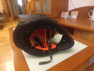 Casco de moto SMK negro