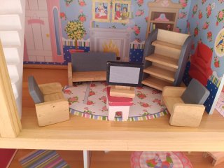 Casa delle bambole in legno KidKraft