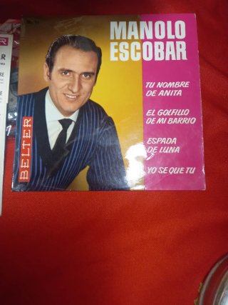 2 Vinilos Manolo Escobar Flamenco