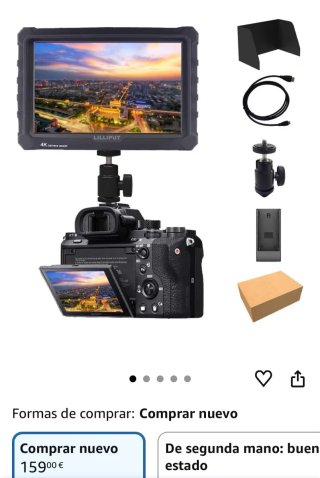 Cámara Lilliput 4K