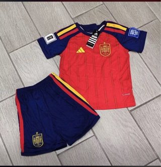 Equipación Fútbol Adidas España Talla 12