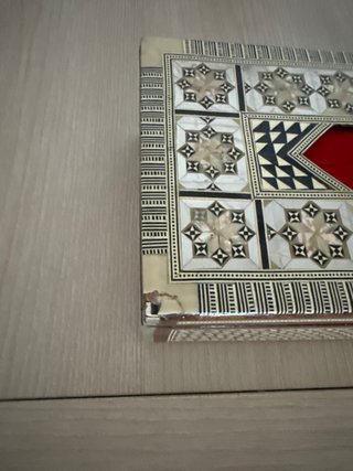 Caja joyero Egipto con incrustaciones