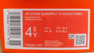 Nike Jr Zoom Superfly 10 FG/MG talla 36,5