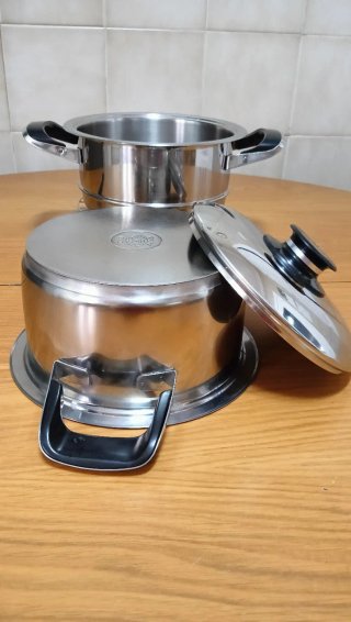 Olla AMC 20cm con Vaporera