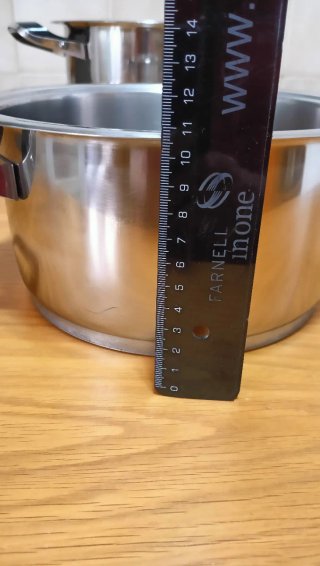 Olla AMC 20cm con Vaporera